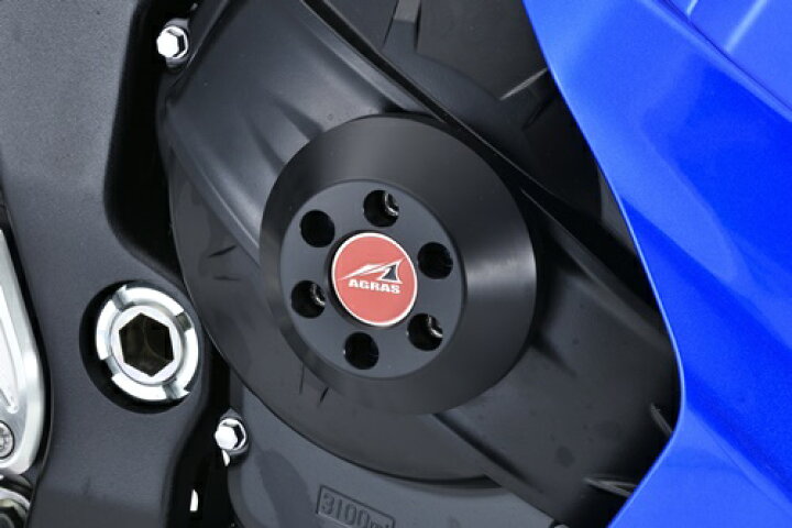 GSX-R1000（17年） レーシングスライダー クラッチレリーズ ジュラコン(R)/ブラック AGRAS（アグラス）  バイク用品・パーツのゼロカスタム