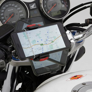 バイク用スマートフォンホルダーWIDE（iPhone13/13Pro/13ProMax/mini、12シリーズ以前のモデルも可能）クイックタイプiH-250DDAYTONA（デイトナ）