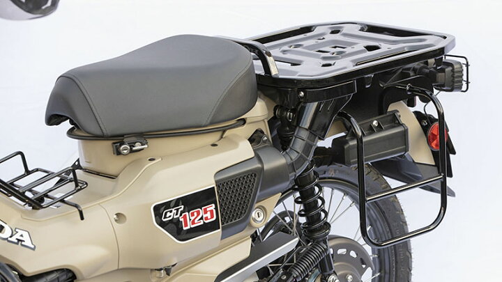楽天市場】CT125ハンターカブ バッグサポート ブラック 左側用 KIJIMA（キジマ） : バイク用品・パーツのゼロカスタム