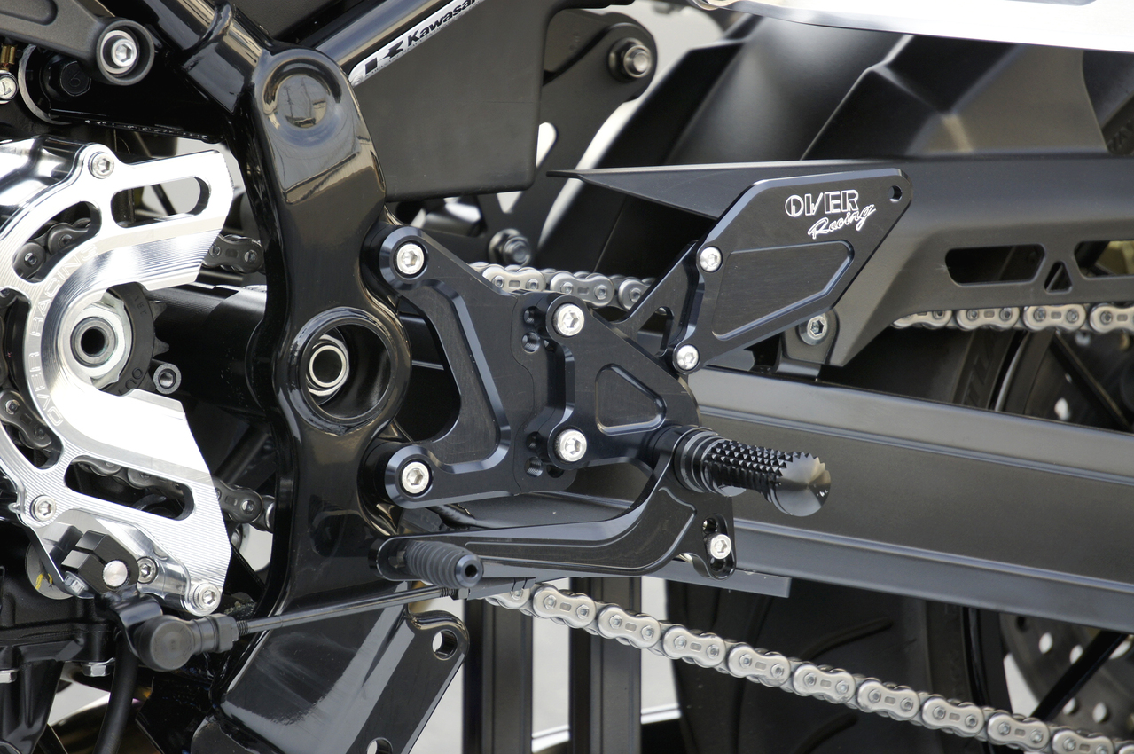 Z900RS バックステップ 4ポジション 誕生日プレゼント ブラック SALE 90%OFF OVER オーバーレーシング