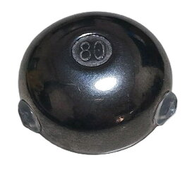 タングステン 鯛ラバ用 80g タイラバ ジグ 重り 無塗装 送料無料