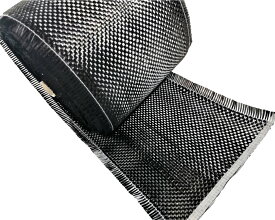 カーボンファイバー 平織 カーボンクロス CFRP炭素繊維 3K 200g 10cm幅 10cm単位 切り売り 送料無料