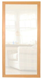 ビッグフラットフレームミラー 60×120cm（ナチュラル）