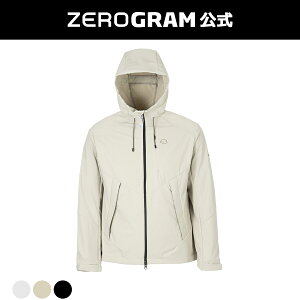 30%OFF�y�����zTectonic180 Floaty Hoodie Jacket �\�t�g�V�F�� �t�[�f�B�[ �t���W�b�v/ �[���O���� ZEROGRAM �ۉ� �y�� �ʋC ���� ���� �h�� �A�E�^�[ �~�h�����C���[ �o�R �����O�n�C�N �L�����v �^�E����