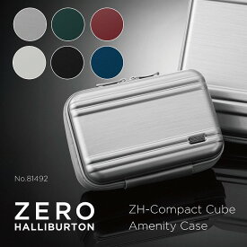 【安心の公式ストア】アメニティケース ZERO HALLIBURTON ゼロハリバートン Accessories | ZH-Compact Cube | Amenity Case ポリカポーチ コンパクト 小物入れ 父の日 全6色 81492