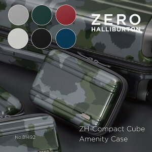 �y���������}���\���J�Ò��z�A���j�e�B�P�[�X ZERO HALLIBURTON �[���n���o�[�g�� Accessories | ZH-Compact Cube | Amenity Case �|���J�|�[�` �R���p�N�g �������� ���̓� �S6�F 81492