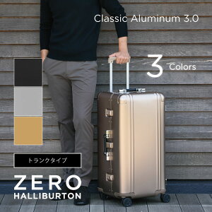 yŠXgAz[no[g ZERO HALLIBURTON Classic Aluminum 3.0 Portable Trunk A~ X[cP[X gN^Cv Y  v 99L S3F a 94406