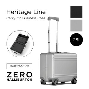 yŠXgAz[no[g ZERO HALLIBURTON A~ X[cP[X Y n[hP[X 6000ԑA~ @݃TCY rWlXg[[ Heritage Line | Carry-On Business Case 28L 