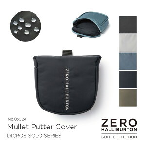 y}\JÒz}bg^p^[Jo[ wbhJo[ St ZERO HALLIBURTON GOLF [no[gSt DICROS SOLO Series Mullet Putter Cover ZHG-HC DS fBNX\ y  {fB