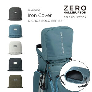 yŠXgAzACAJo[ wbhJo[bSt ZERO HALLIBURTON GOLF [no[gSt DICROS SOLO Series Iron Cover ZHG-HC DS fBNX\ y  {fBOn IRONp 85026