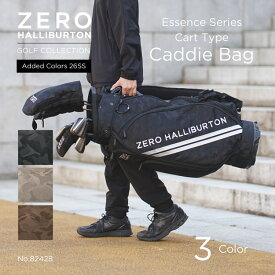 【お買い物マラソン開催中】セール20%オフ キャディバッグ ｜ゴルフ｜ゼロハリバートン ZERO HALLIBURTON ゼロハリバートンゴルフ カートタイプ Essence Series | Caddie Bag ZHG-CB d5 26SS Added Colors カモフラ 5分割 9口径 82428