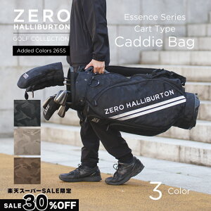 �y�X�[�p�[SALE����P�ő�34�{�z�Z�[��30%�I�t �L���f�B�o�b�O �b�S���t�b�[���n���o�[�g�� ZERO HALLIBURTON �[���n���o�[�g���S���t �J�[�g�^�C�v Essence Series | Caddie Bag ZHG-CB d5 26SS Added Colors �J���t