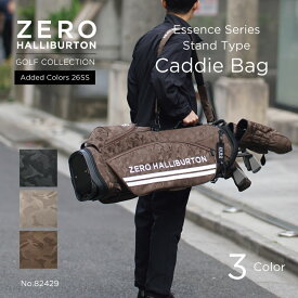 【お買い物マラソン開催中】セール20%オフ キャディバッグ ｜ゴルフ｜ゼロハリバートン ZERO HALLIBURTON GOLF ゼロハリバートンゴルフ スタンドタイプ Essence Series Stand Bag ZHG-CB d5 26SS Added Colors カモフラ 5分割 9口径 82429