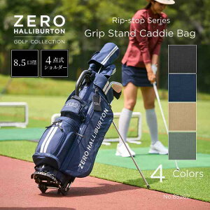 �y�y�V���o�C�������p�Ґ�s�Z�[���z���[�U�[���󖳗��I �L���f�B�o�b�O �S���t ZERO HALLIBURTON GOLF �[���n���o�[�g���S���t �X�^���h�^�C�v 8.5�^���a 4���� Rip-stop Series | Grip-Stand Caddie Bag 8.5 ZH