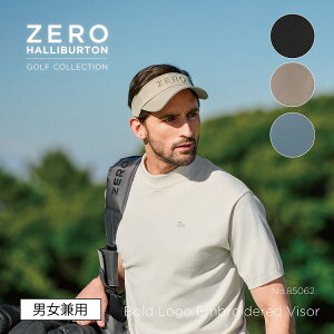 y}\JÒzoCU[ [no[gSt ZERO HALLIBURTON GOLF | Cap and Visors | Bold Logo Embroidered Visor jp jZbNX S S3F 85062
