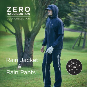 yŠXgAzCWPbg Cpc StEFA Y [no[gSt ZERO HALLIBURTON GOLF ZHG-A10 Rain Jacket / Rain Pants S3F  h J̓ CEFA ZbgA