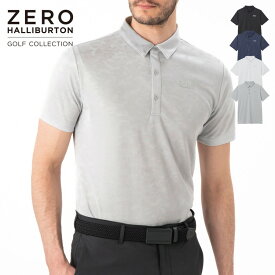 【安心の公式ストア 】ゼロハリバートン ZERO HALLIBURTON | ゴルフ GOLF | ジャカードカモシャツ ZHG-A16a | Jacquard Camo Polo Shirt 82636