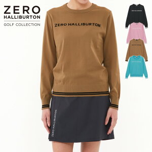 yŠXgAzZ[50%ItI [no[g ZERO HALLIBURTON | St GOLF | N[lbNjbg ZHG-W1a | Crew Neck Knit 82671