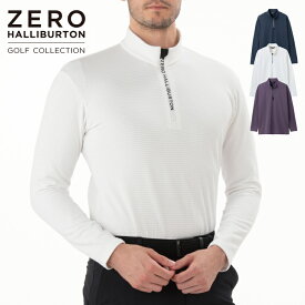 【安心の公式ストア 】ゼロハリバートン ZERO HALLIBURTON | ゴルフ GOLF | ZHG-A26b | Backpile Half Zip Shirt 82734