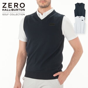 yŠXgAzZ[50%ItI[no[g ZERO HALLIBURTON | St GOLF | z[K[gjbgxXg ZHG-A30a | Wholegarment Knit Vest 82739