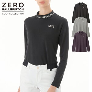 yŠXgAzZ[50%ItI[no[g ZERO HALLIBURTON | St GOLF | A`XEFbgObNlbN ZHG-W8 | Anti-Sweat Long Mockneck 82745
