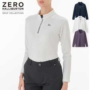 yŠXgAzZ[50%ItI[no[g ZERO HALLIBURTON | St GOLF | obNpCWbvVc ZHG-W9b | Backpile Half Zip Shirt 82746