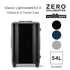 �y���S�̌����X�g�A�z�Z�[��30%�I�t�I �[���n���o�[�g�� ZERO HALLIBURTON Classic Lightweight 3.0 D Check-In-S Travel Case 54L �X�[�c�P�[�X �����Y �n�[�h�P�[�X �a������ �_�u���L���X�^�[ �t�@�X�i�[ TSA��
