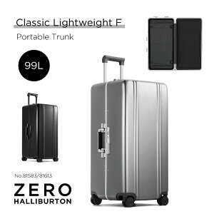 yŠXgAzX[cP[X [no[g ZERO HALLIBURTON Classic Lightweight F | Portable Trunk aTCY gN^ 99L t[^Cv y 81583/81613