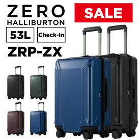 【安心の公式ストア 】セール20％OFF！ スーツケース 預け入れ 軽量 ポリカーボネート ゼロハリバートン ZERO HALLIBURTON | Value Edition | ZRP-ZX | Check-In-S 53L 80532