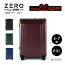 【安心の公式ストア】セール20％OFF！ スーツケース メンズ ハードケース 預け入れサイズ 軽量 ポリカーボネート製 ゼロハリバートン ZERO HALLIBURTON | Value Edition | ZRP-ZX | Check-In-M 80L 全4色 5~7泊 80533