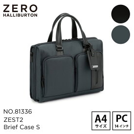 【安心の公式ストア 】ゼロハリバートン ZERO HALLIBURTON | ZEST2 | Brief Case S A4/14" PC ビジネスバッグ ブリーフケース 大容量 頑丈 81336