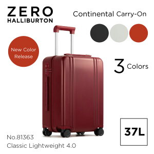 �y�{��0�̕t�����z�[���n���o�[�g�� ZERO HALLIBURTON | Classic Lightweight 4.0 | Continental Carry-On 37L �X�[�c�P�[�X �����Y �@���������� �_�u���L���X�^�[ �É��L���X�^�[ �t�@�X�i�[ �R���`�l���^���L