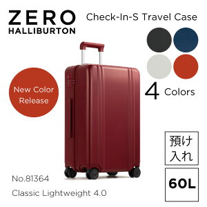 yŠXgAz[no[g ZERO HALLIBURTON | Classic Lightweight 4.0 | Check-In-S Travel Case 60L X[cP[X Y a _uLX^[ ÉLX^[ t@Xi[ TSAbNy 81364