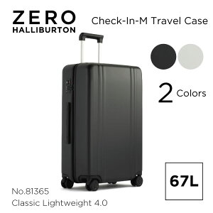 �y�{��0�̕t�����z�[���n���o�[�g�� ZERO HALLIBURTON | Classic Lightweight 4.0 | Check-In-M Travel Case 67L �X�[�c�P�[�X �����Y �a������ �_�u���L���X�^�[ �É��L���X�^�[ �L�����[�P�[�X �t�@�X�i�[ TSA��