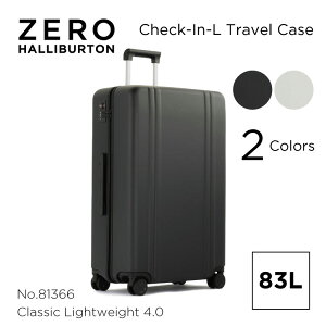 �y�{��0�̕t�����z�[���n���o�[�g�� ZERO HALLIBURTON | Classic Lightweight 4.0 | Check-In-L Travel Case 83L �X�[�c�P�[�X �����Y �a������ �_�u���L���X�^�[ �É��L���X�^�[ �L�����[�P�[�X �t�@�X�i�[ TSA��