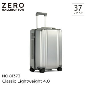 yŠXgA z[no[g ZERO HALLIBURTON | Classic Lightweight 4.0 Metallic | Continental Carry-On 37L X[cP[X Y @ _uLX^[ ÉLX^[ L[P[X TSA