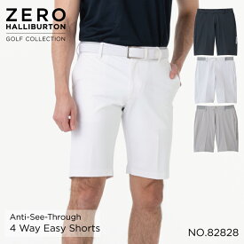 【安心の公式ストア 】ゼロハリバートン ZERO HALLIBURTON | ZHG-A4S13b | Anti-See-Through 4 Way Easy Shorts メンズ ゴルフウェア ハーフパンツ 82828