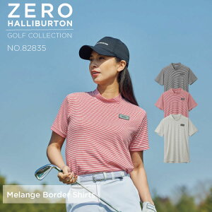 yŠXgAzZ[30It [no[g ZERO HALLIBURTON | ZHG-W4S4a | Melange Border Shirts fB[X StEFA {[_[Vc 82835