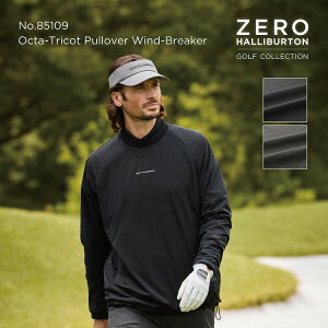 yŠXgAz[no[gSt ZERO HALLIBURTON GOLF | ZHG-M5A2b | Octa-Tricot Pullover Wind-Breaker H~ YEFA StEFA EBhu[J[ 85109