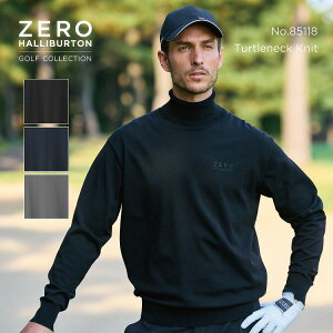 yŠXgAz[no[gSt ZERO HALLIBURTON GOLF | ZHG-M5A4f | Turtleneck Knit H~ YEFA StEFA ^[glbNjbg nClbN 85118