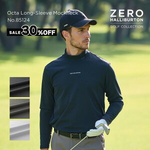 �y�{��5�̕t�����z�Z�[��30%�I�t �[���n���o�[�g���S���t ZERO HALLIBURTON GOLF | ZHG-M5A8b | Octa Long-Sleeve Mockneck �H�~ �����Y�E�F�A �S���t�E�F�A �������b�N�l�b�N�V���c 85124