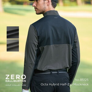 yŠXgAz[no[gSt ZERO HALLIBURTON GOLF | ZHG-M5A8c | Octa Hybrid Half-Zip Mockneck H~ YEFA StEFA nCubhn[tWbvbN 85125