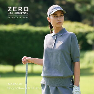 y{0̕tz[no[gSt ZERO HALLIBURTON GOLF | ZHG-W5A4c | Short-Sleeve Knit Polo fB[XEFA StEFA jbg|Vc 85138