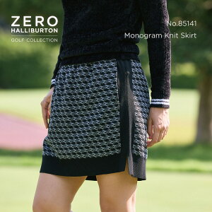 y{5̕tz[no[gSt ZERO HALLIBURTON GOLF | ZHG-W5A4f | Monogram Knit Skirt fB[XEFA StEFA mOjbgXJ[g 85141