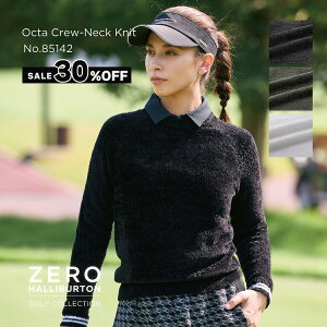 �y�{��5�̕t�����z�Z�[��30%�I�t �[���n���o�[�g���S���t ZERO HALLIBURTON GOLF | ZHG-W5A5 | Octa Crew-Neck Knit �H�~ ���f�B�[�X�E�F�A �S���t�E�F�A �N���[�l�b�N�j�b�g 85142