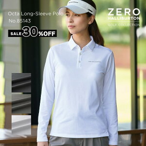 �y�{��5�̕t�����z�Z�[��30%�I�t �[���n���o�[�g���S���t ZERO HALLIBURTON GOLF | ZHG-W5A6a | Octa Long-Sleeve Polo �H�~ ���f�B�[�X�E�F�A �S���t�E�F�A �����V���c 85143