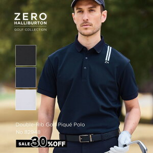 yŠXgAzZ[30%It [no[gSt ZERO HALLIBURTON GOLF | ZHG-M5S4b | Double-Rib Golf Piqu Polo StEFA |Vc _uu Y 82948