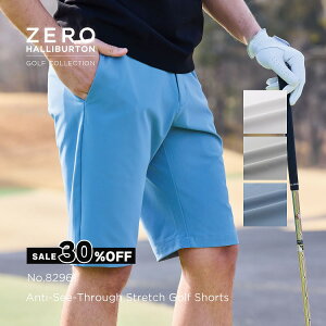 yŠXgAzZ[30%It [no[gSt ZERO HALLIBURTON GOLF | ZHG-M5S10b | Anti-See-Through Stretch Golf Shorts StEFA V[gpc Y 82961