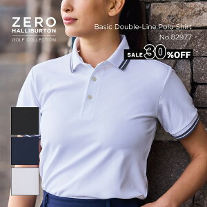 y{5̕tzZ[30%It [no[gSt ZERO HALLIBURTON GOLF | ZHG-W5S4a | Basic Double-Line Polo Shirt StEFA |Vc _uu fB[X 82977
