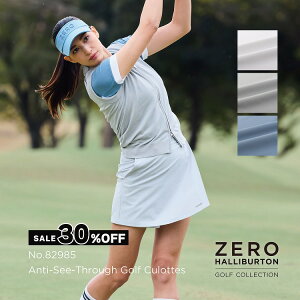 yŠXgAzZ[30%It [no[gSt ZERO HALLIBURTON GOLF | ZHG-W5S8b | Anti-See-Through Golf Culottes StEFA LbgXJ[g fB[X 82985